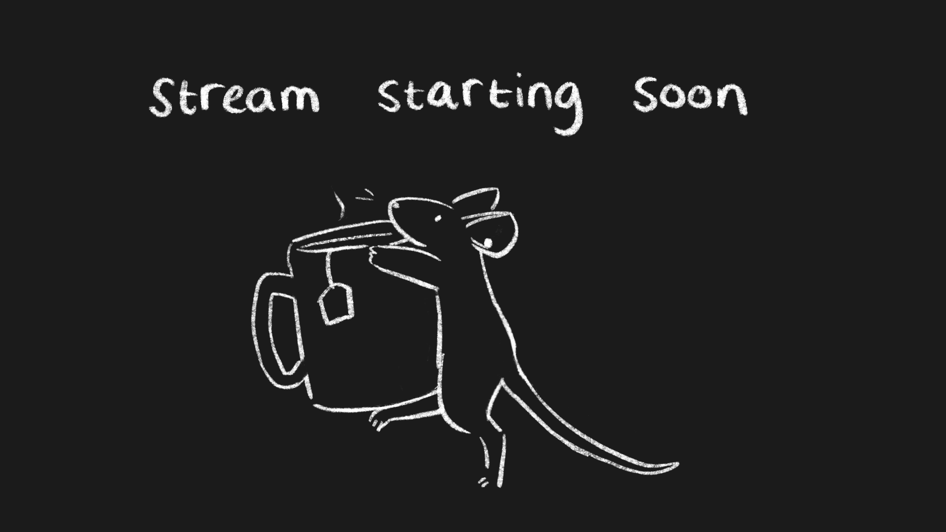 Tea Rat - Premade Starting Screen